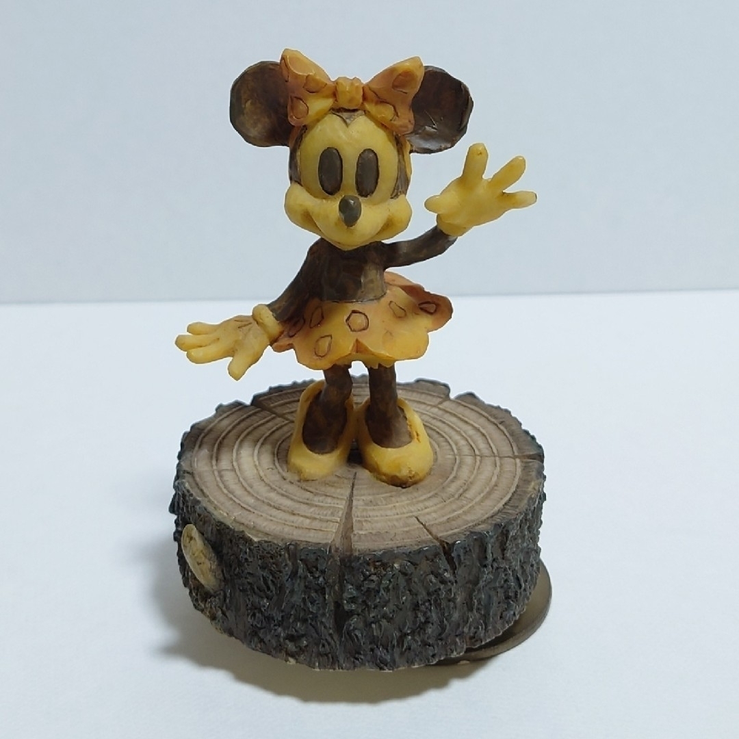 Disney(ディズニー)のディズニー ミニーマウス 木彫り調オルゴール ミニーオルゴール エンタメ/ホビーのエンタメ その他(その他)の商品写真