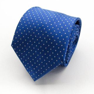 スーツセレクト ブランドネクタイ ドットシルク メンズ ブルー SUIT SELECT(ネクタイ)
