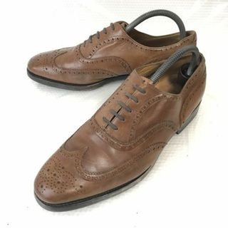 リーガル(REGAL)のビンテージ★リーガル/REGAL Heritage★本革/フルブローグ/ウイングチップ【26.0/茶/BROWN】内羽根式/ビジネス/dress shoes◆pE-191 #BUZZBERG(ドレス/ビジネス)