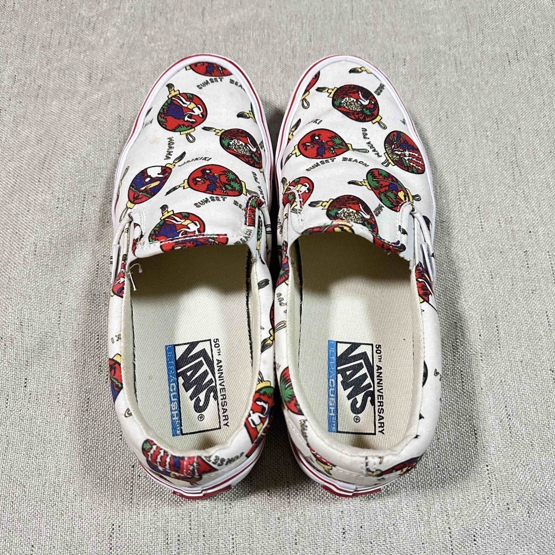 VANS(ヴァンズ)のVANS バンズ 50th SLIP-ON LITE HOFFMAN 25cm メンズの靴/シューズ(スリッポン/モカシン)の商品写真