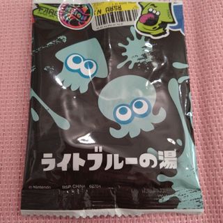 ニンテンドウ(任天堂)のスプラトゥーン3　一番くじ　G賞　入浴剤　レッドの湯　イカタコ　ライトブルーの湯(キャラクターグッズ)