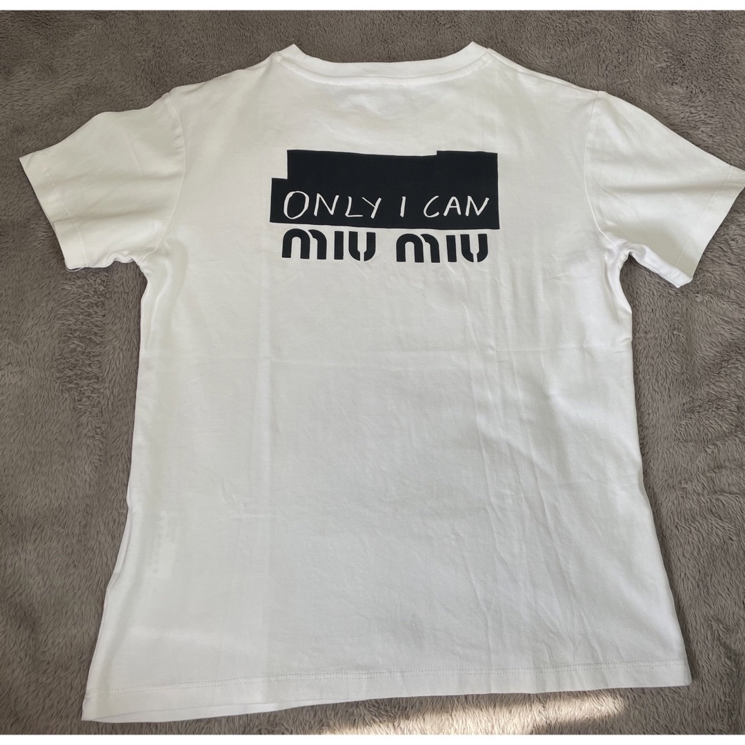 miumiu(ミュウミュウ)のmiu miu Tシャツ レディースのトップス(Tシャツ(半袖/袖なし))の商品写真