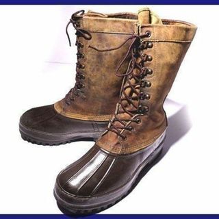 ソレル(SOREL)の70s80s頃/USA製ビンテージ★ラクロスLaCrosse【11/28.5-29.0】本革/ロング丈/ハンターブーツ/スノーブーツ/アウトドア◆X6F11 #BUZZBERG(ブーツ)