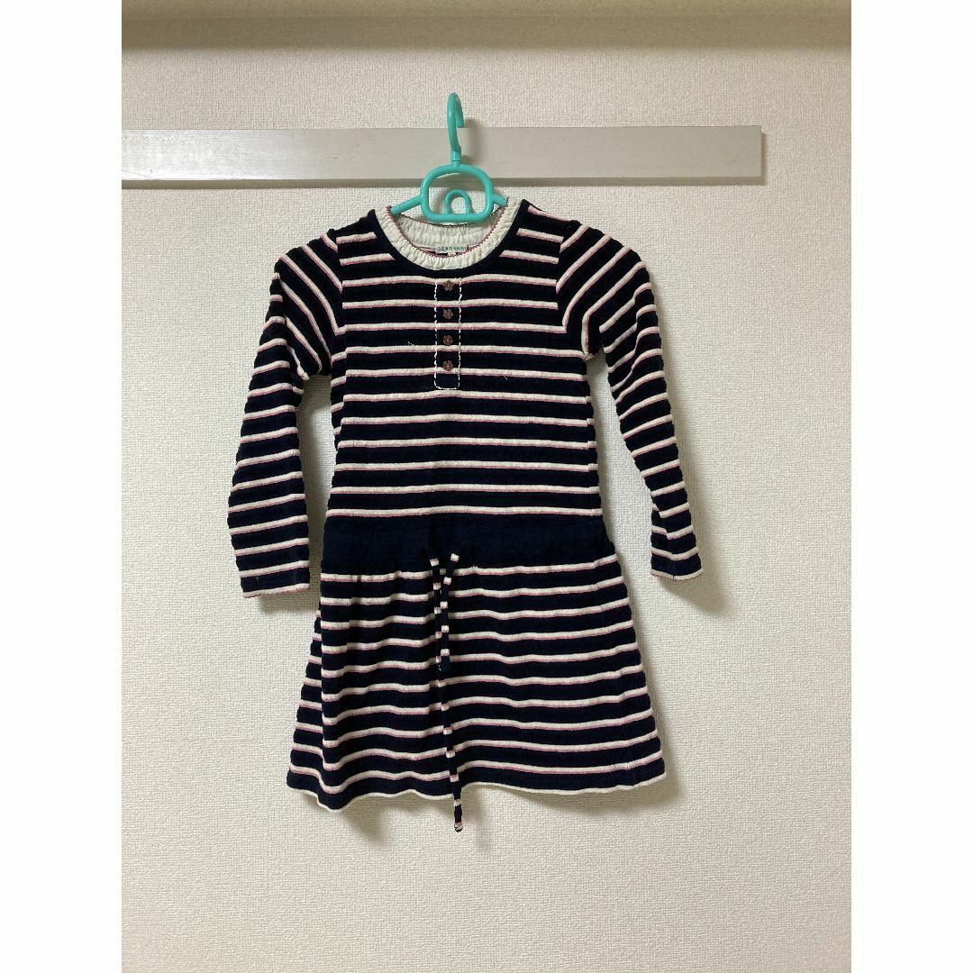 3can4on(サンカンシオン)の130センチワンピース キッズ/ベビー/マタニティのキッズ服女の子用(90cm~)(ワンピース)の商品写真