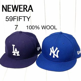 ニューエラー(NEW ERA)のNEW ERA ニューエラ ウールキャップ LA NY 59FIFTY 7 2個(キャップ)