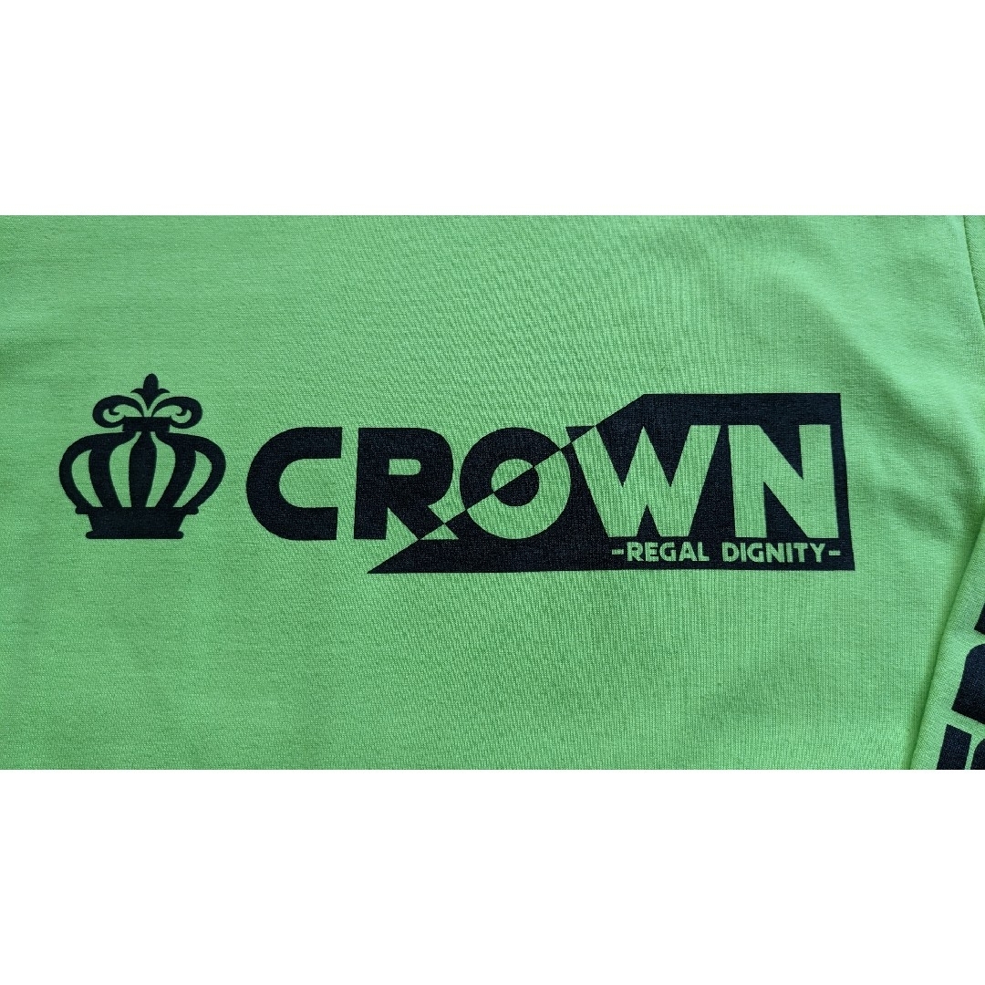 UnitedAthle(ユナイテッドアスレ)の【MADSPEED】趣味Tシャツ クラウン crown 王冠 ライムグリーン 自動車/バイクの自動車(その他)の商品写真