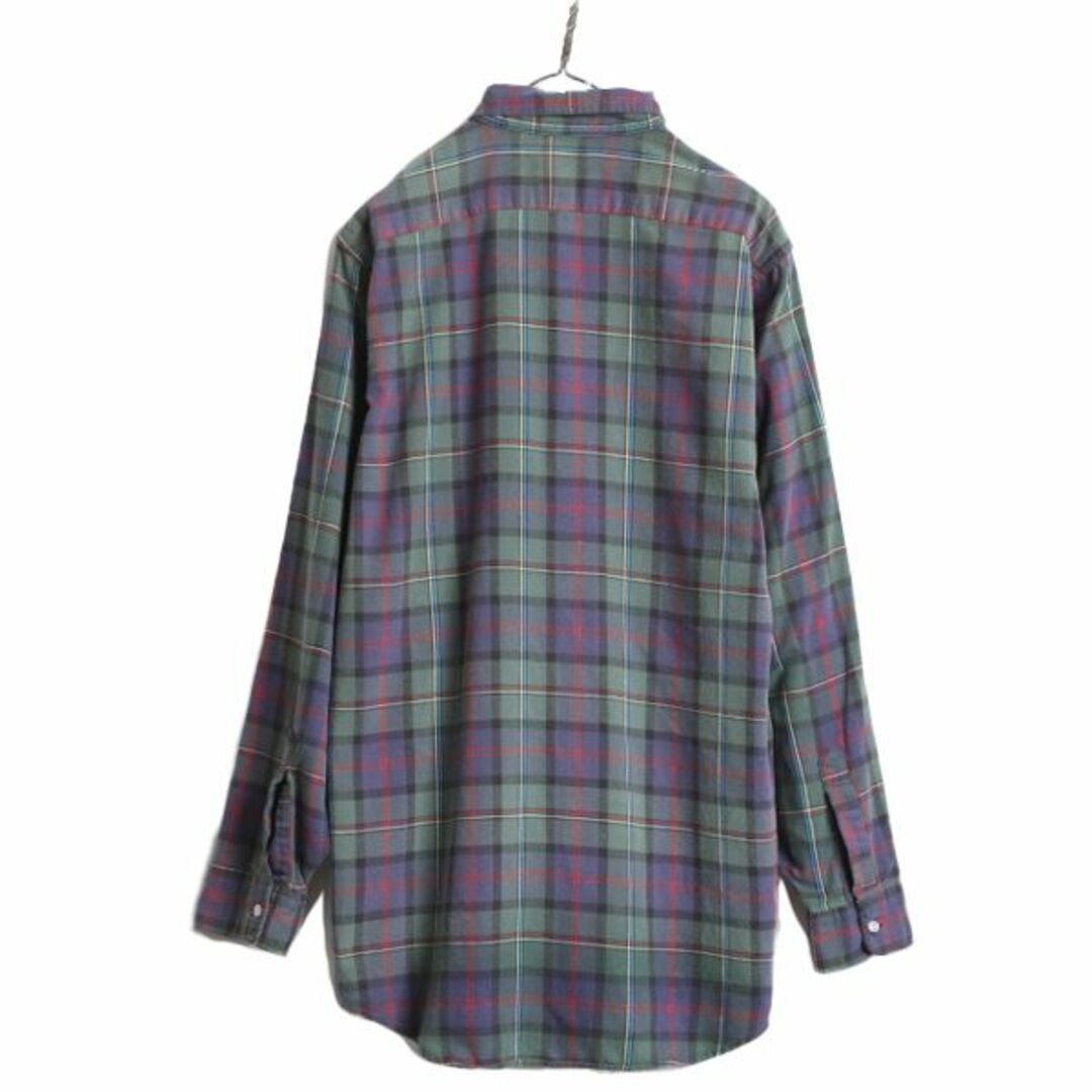 工場直売 L.L.Bean - フランネル チェック エルエルビーン USA製 80s 男性用
