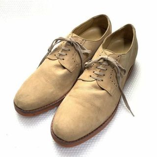 コールハーン(Cole Haan)の超軽量モデル★コールハーン★サイズ12M★29.5-30.0cm★プレーントゥ レザーシューズ ★ベージュ◆is6-22 #BUZZBERG(ドレス/ビジネス)