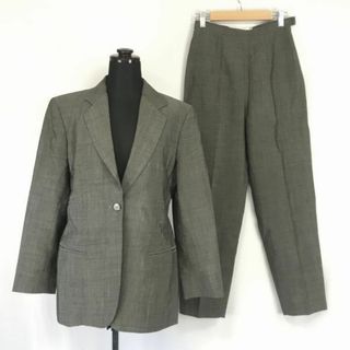 マックスマーラ(Max Mara)のイタリア製★Max Mara/マックスマーラ★秋冬パンツスーツ/上下セットアップ【36/レディースS-M/グレー】高級モヘアウール/総裏地◆BF753 #BUZZBERG(スーツ)