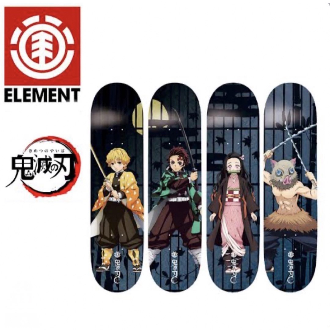 element 鬼滅の刃　デッキセット スポーツ/アウトドアのスポーツ/アウトドア その他(スケートボード)の商品写真