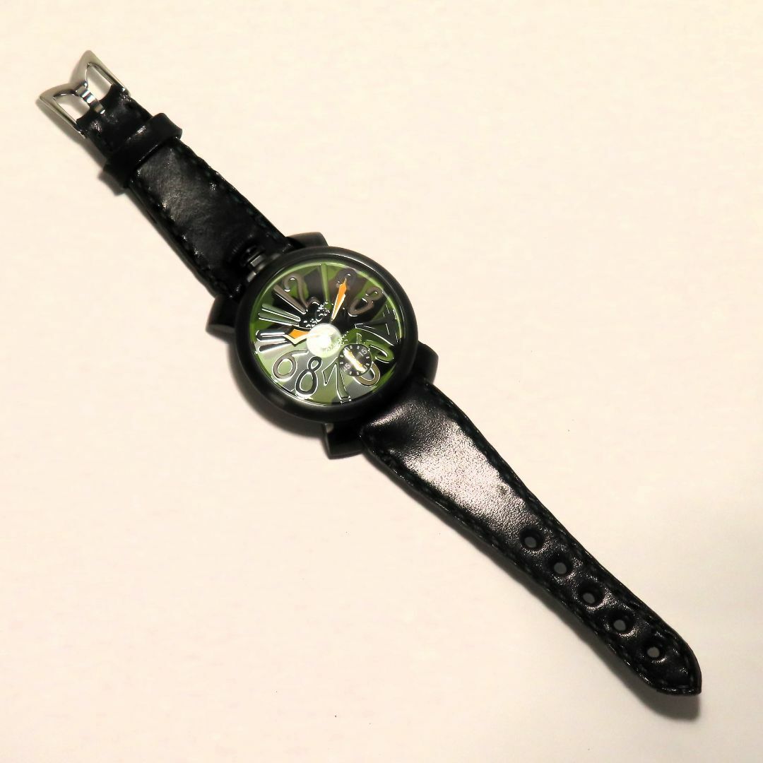 GaGa MILANO(ガガミラノ)の美品 稼働品 GAGA MILANO MANUALE 48 ガガミラノ マヌアー メンズの時計(腕時計(アナログ))の商品写真