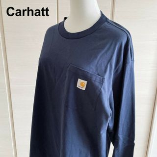 carhartt - カーハート　ロンT　ネイビー