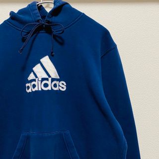 アディダス(adidas)の一点物 90〜00年代　Y2K アディダス　刺繍　パフォーマンス　ロゴパーカー(パーカー)