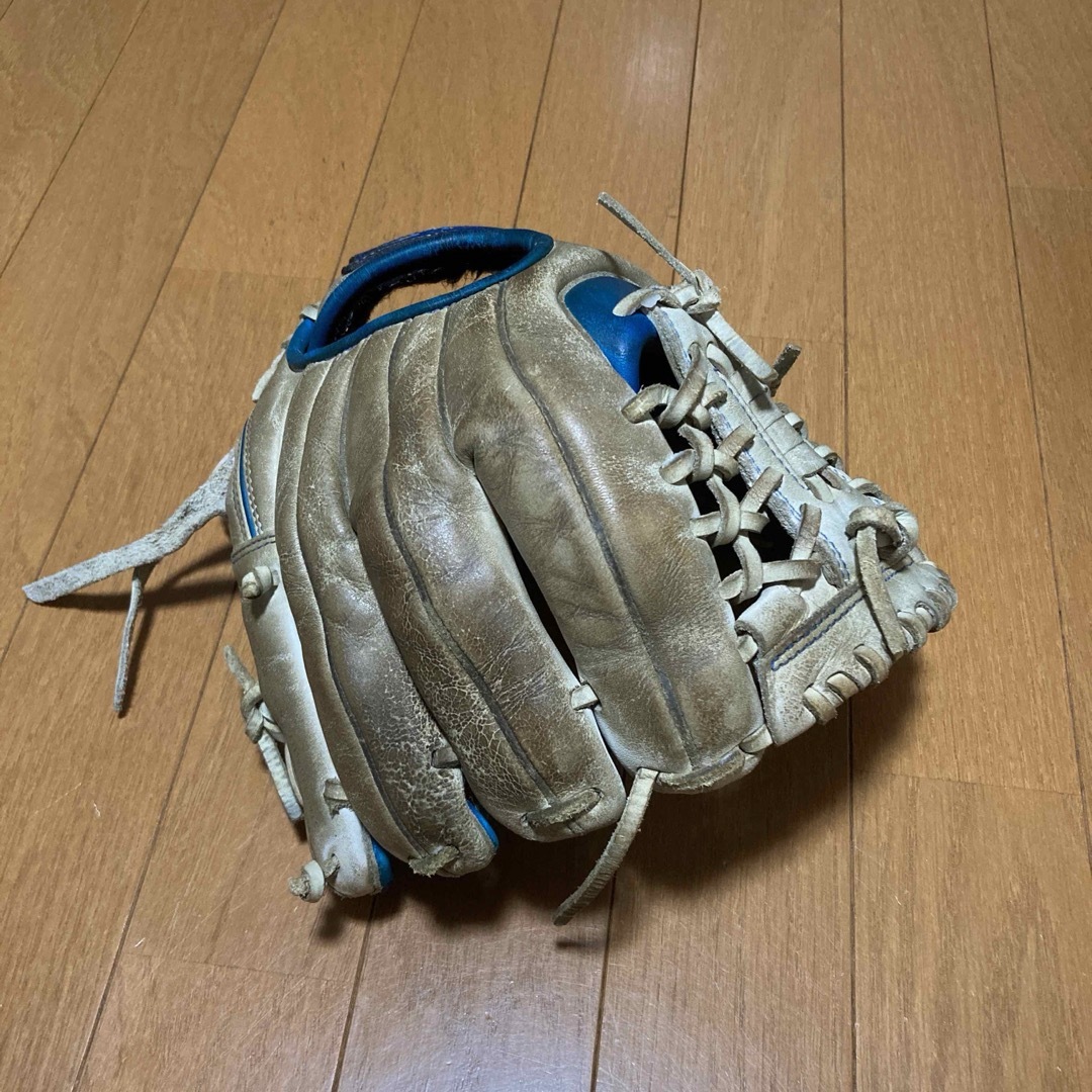 MIZUNO(ミズノ)のミズノの左ソフトボールグローブ スポーツ/アウトドアの野球(グローブ)の商品写真