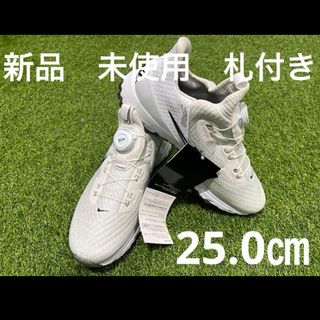 ナイキ(NIKE)のナイキゴルフシューズ　エアーズームインフィニティツアー25.0㎝(シューズ)