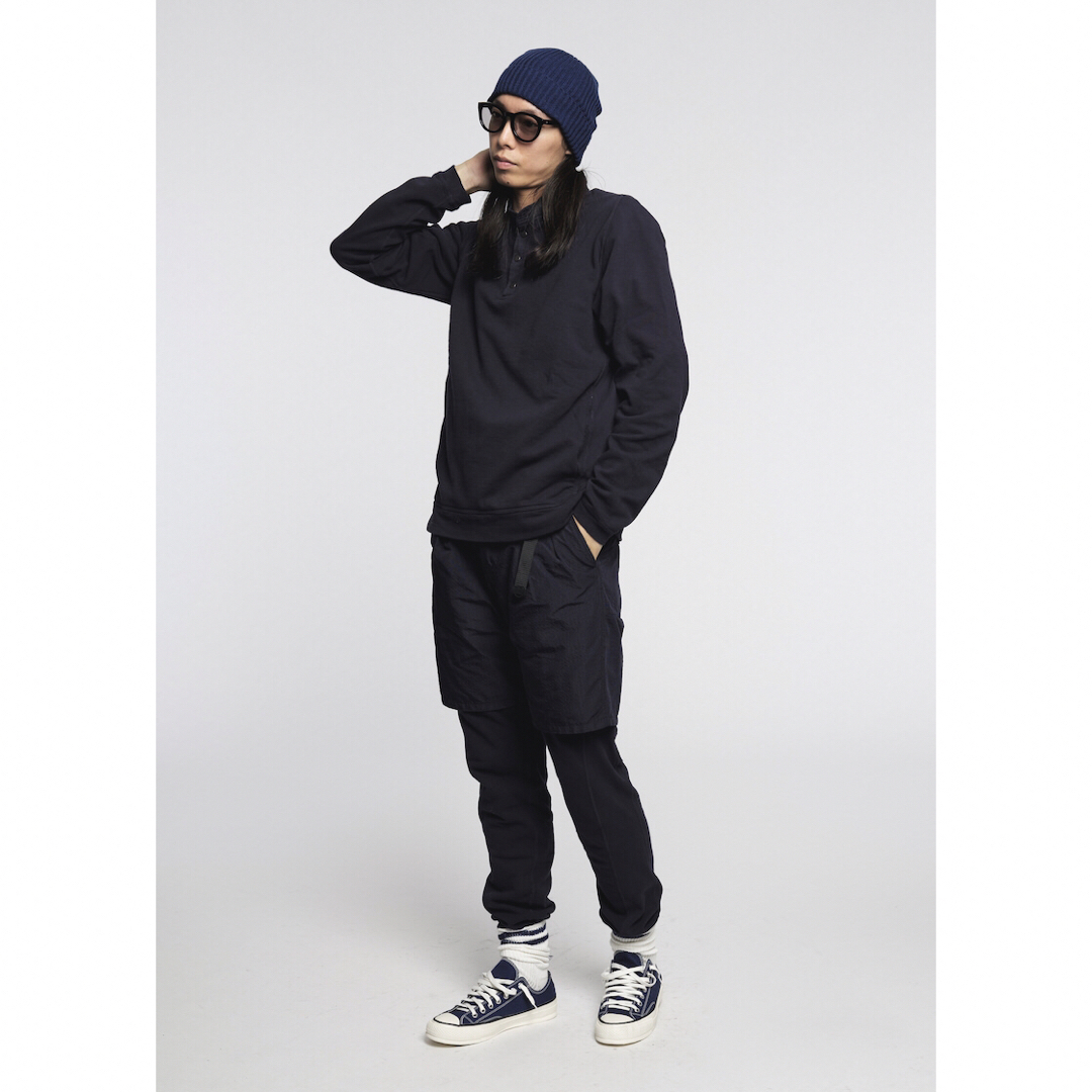 nonnative(ノンネイティブ)のnonnative DWELLER HENLEY NECK SWEAT MOLE メンズのトップス(スウェット)の商品写真