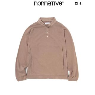 ノンネイティブ(nonnative)のnonnative DWELLER HENLEY NECK SWEAT MOLE(スウェット)