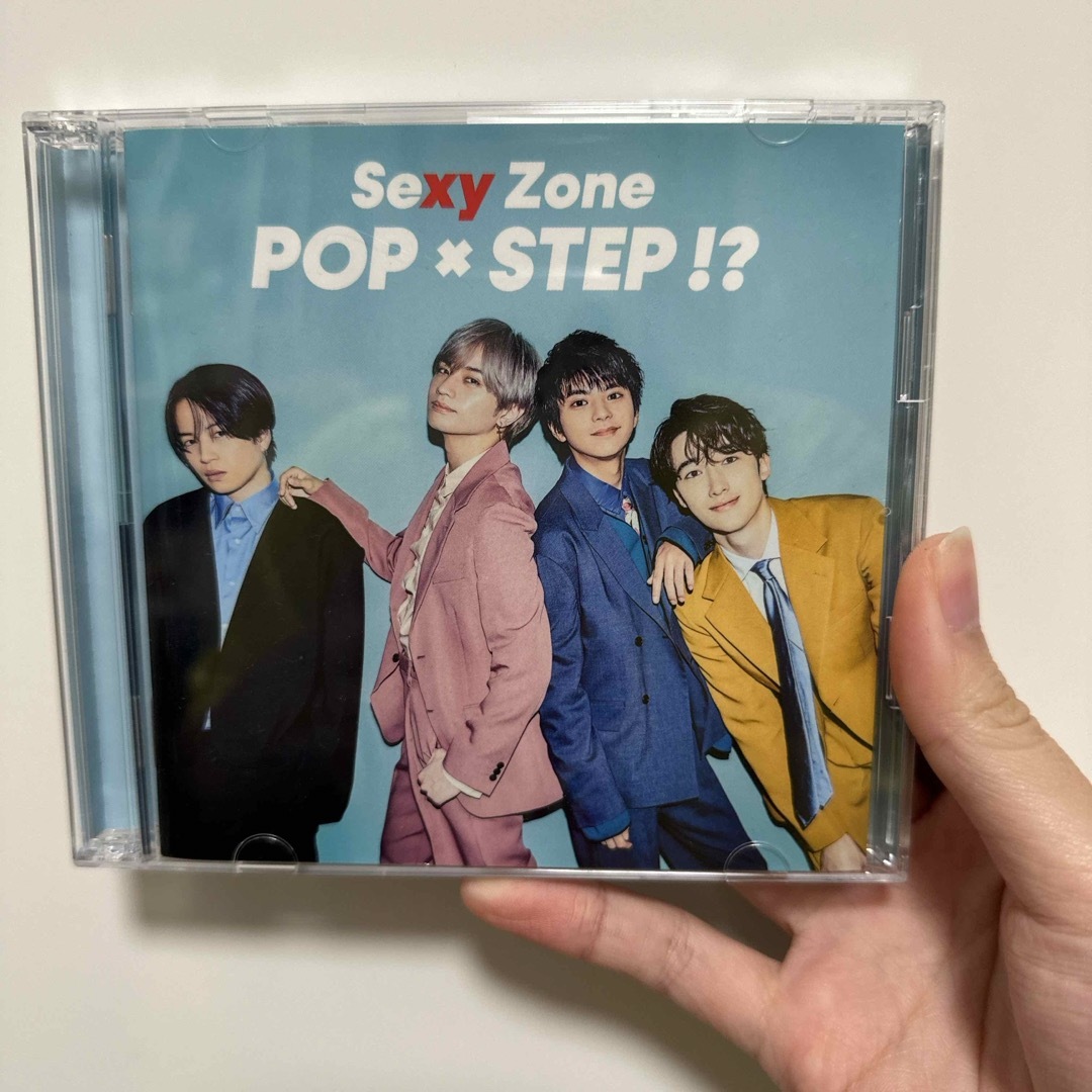 Johnny's(ジャニーズ)の【セクゾ　CD】POP　×　STEP！？ エンタメ/ホビーのタレントグッズ(アイドルグッズ)の商品写真