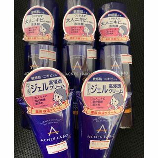 アクネスラボ(Acnes Labo)のアクネスラボ 薬用 保湿 ジェルクリーム アクネスラボ 薬用 洗顔フォーム(洗顔料)