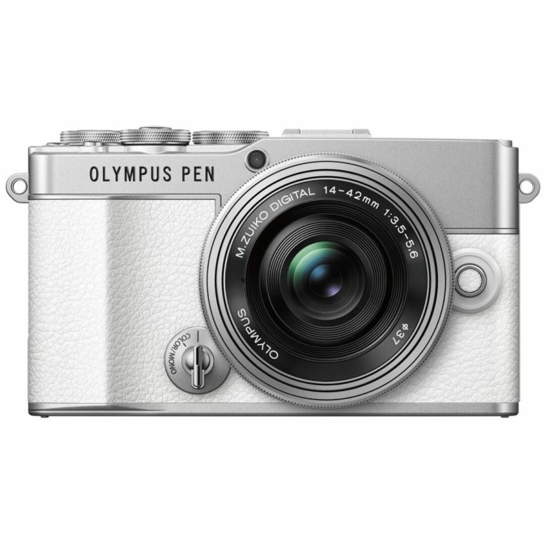 OLYMPUS(オリンパス)の【新品・未使用】オリンパス PEN E-P7 14-42mm EZ レンズキット スマホ/家電/カメラのカメラ(ミラーレス一眼)の商品写真