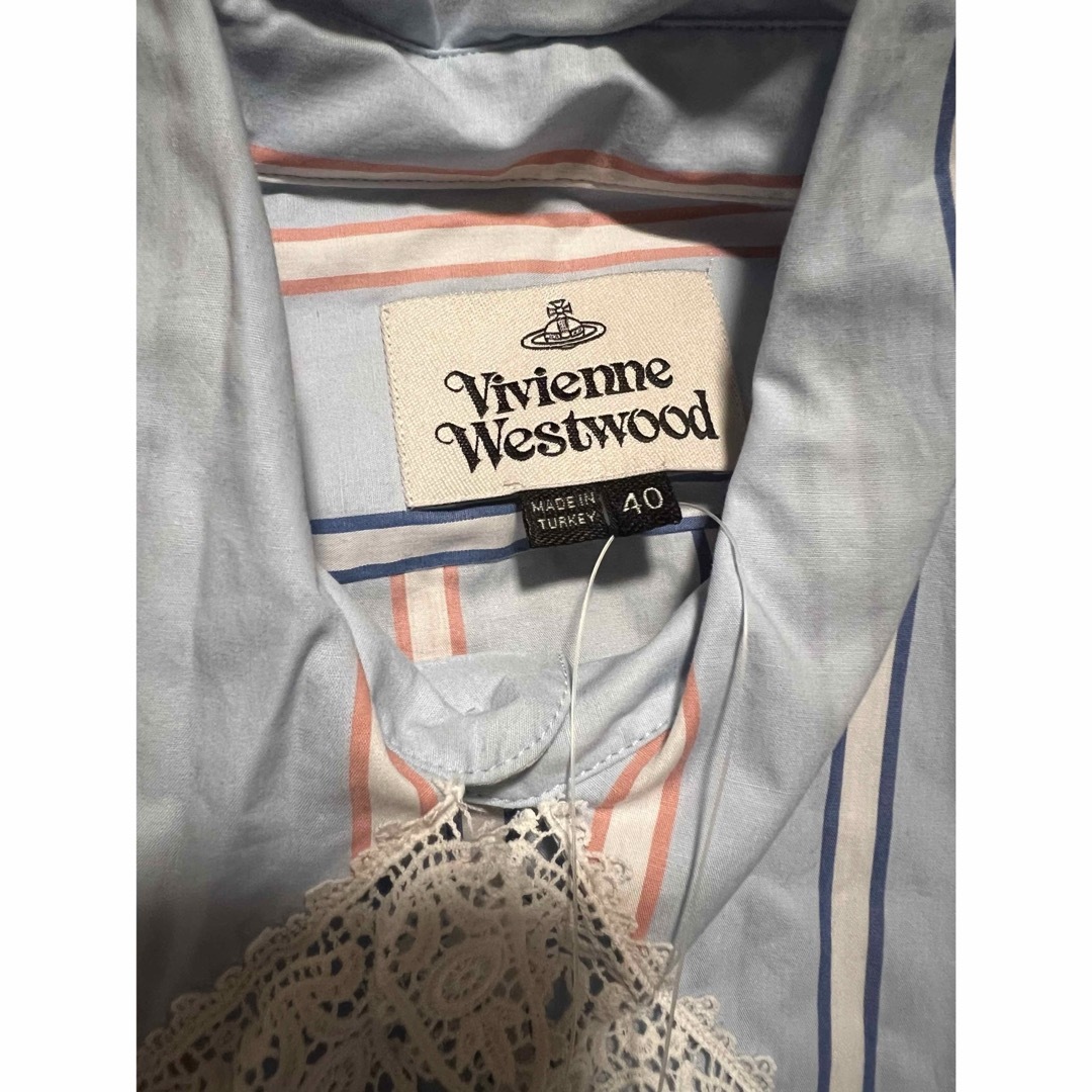 Vivienne Westwood(ヴィヴィアンウエストウッド)の【希少】Vivienne Westwood ハリスシャツ レディースのトップス(シャツ/ブラウス(長袖/七分))の商品写真