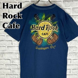 ハードロックカフェ(Hard Rock CAFE)のハードロックカフェ ワシントンD.C. ギター ロゴ Tシャツ 半袖 輸入品(Tシャツ/カットソー(半袖/袖なし))