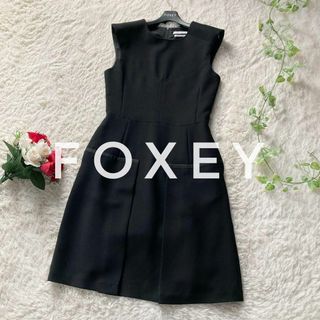 フォクシー(FOXEY) ひざ丈ワンピース(レディース)（プリーツ）の通販 