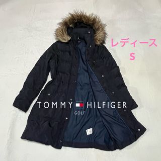 TOMMYトミーヒルフィガー　コート　ダウンコート　ファー付き　レディースS