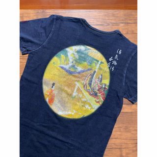 エターナルジーンズ(ETERNAL)の『ETERNAL』エターナル　倉　Tシャツ　インディゴ染め　藍染め　源氏物語(Tシャツ/カットソー(半袖/袖なし))