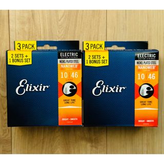 ELIXIR - エリクサー 16542 12052  NANOWEB Light  弦 6セット