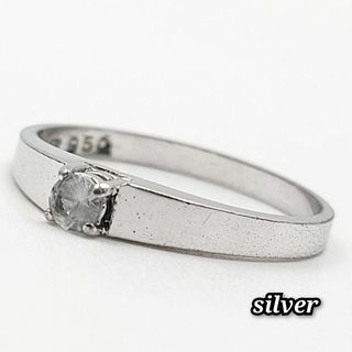 ☆大人気☆ シルバー silver 指輪 リング ビジュー(リング(指輪))