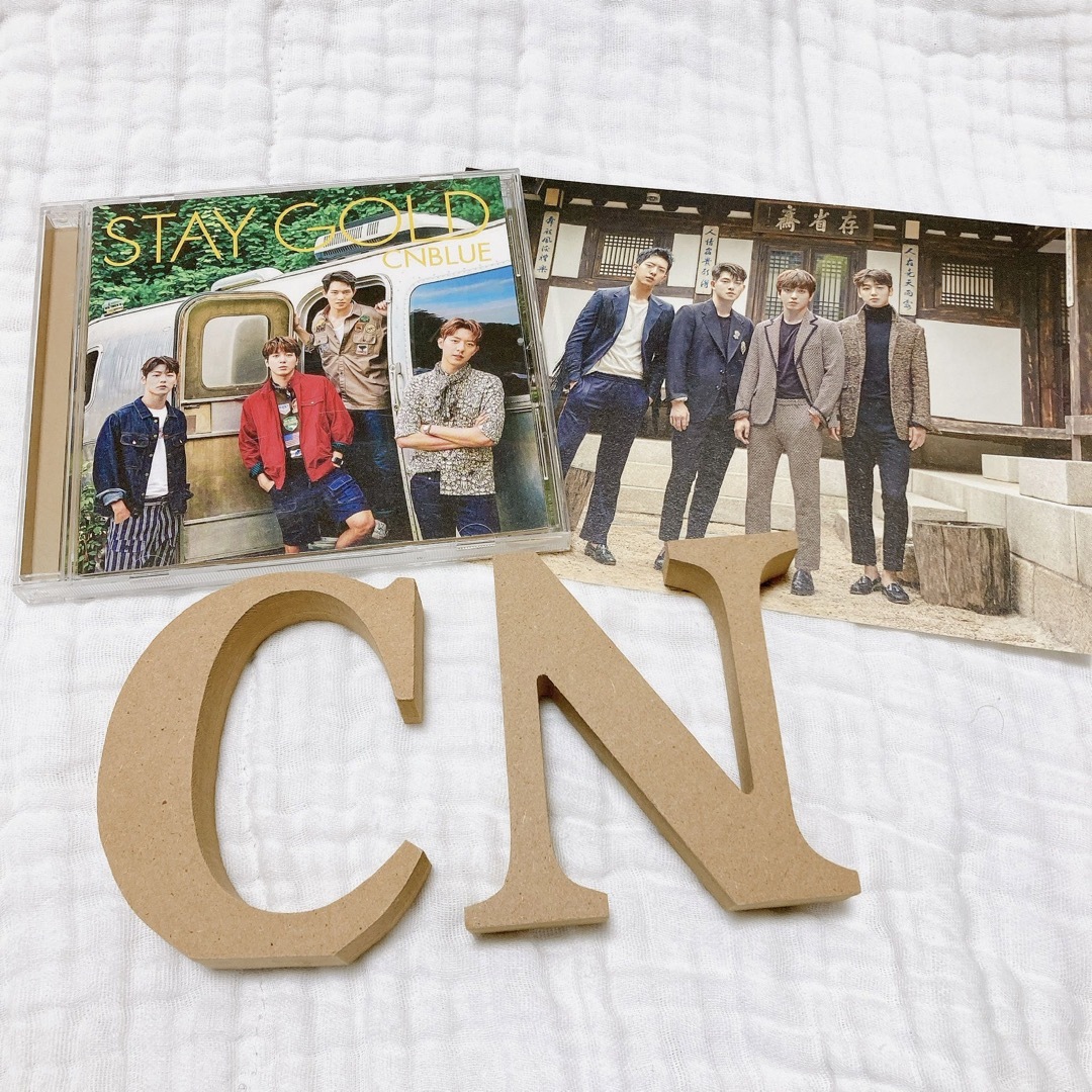 CNBLUE(シーエヌブルー)のCNBLUE STAY GOLD CD エンタメ/ホビーのCD(K-POP/アジア)の商品写真