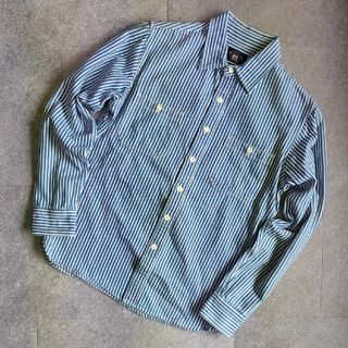 RRL - 希少！ ダブルアールエル RRL 長袖 ネルシャツ 厚手 初期 三つ星