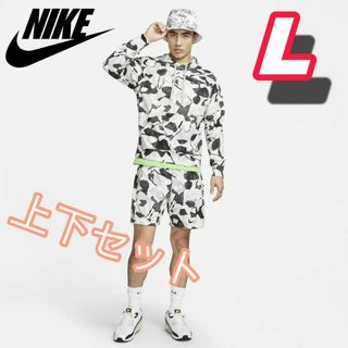 ナイキ(NIKE)のNIKE プルオーバー L/S フーディ&パンツ L DX0792DX0804(その他)