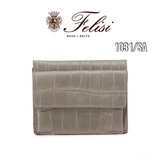 Felisi - 新品 定価4.4万円 Felisi / フェリージ 1031/SA 財布 グレー