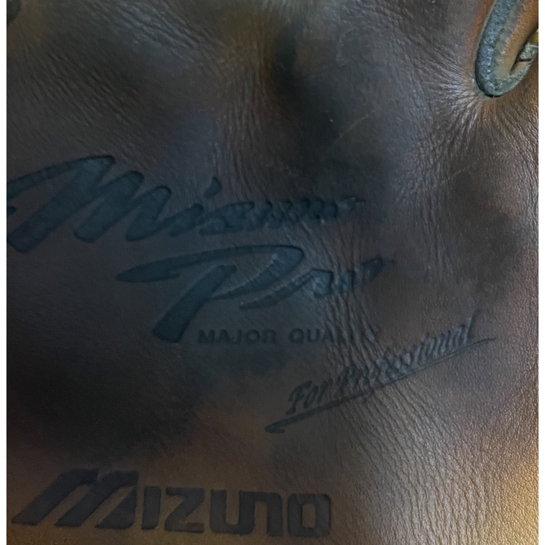 Mizuno Pro(ミズノプロ)のミズノプロ　for professional 支給品　内野用 スポーツ/アウトドアの野球(グローブ)の商品写真