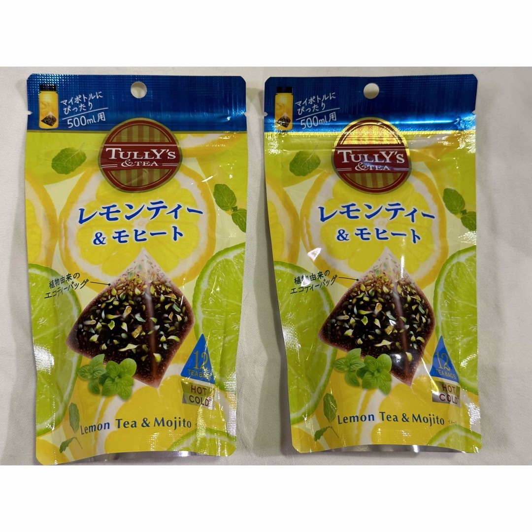 TULLY'S COFFEE(タリーズコーヒー)の☕️TULLY'S&TEA ☕️【レモンティー＆モヒート】２袋 食品/飲料/酒の飲料(茶)の商品写真