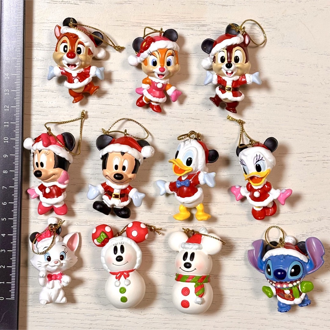 Disney(ディズニー)のディズニー　オーナメント　クリスマス エンタメ/ホビーのおもちゃ/ぬいぐるみ(キャラクターグッズ)の商品写真