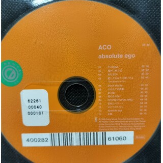 【ディスクのみ】ACO「absolute ego」(ポップス/ロック(邦楽))