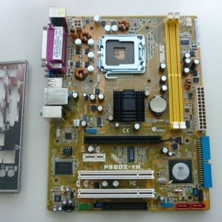 エイスース(ASUS)のマザーボード ASUS P5SD2-VM LGA775(PCパーツ)