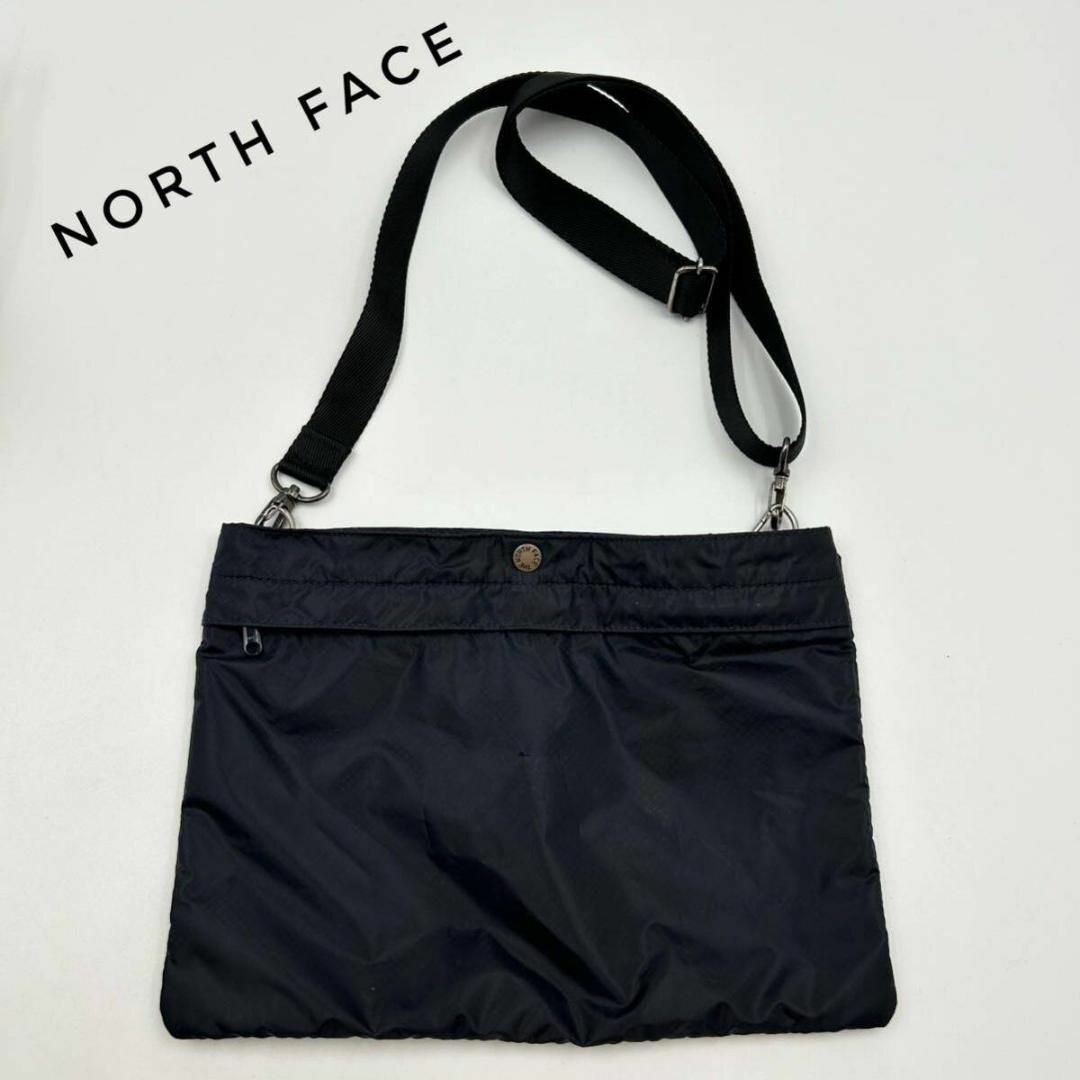 THE NORTH FACE(ザノースフェイス)の☆大人気☆North face ノースフェイス ネイビー　サコッシュ 斜め掛け メンズのバッグ(その他)の商品写真