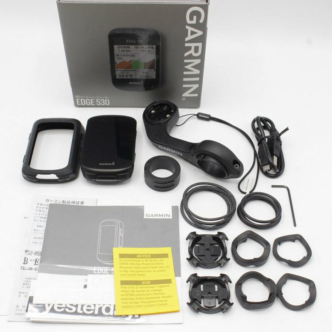 GARMIN(ガーミン)のGARMIN Edge 530 010-02060-32 GPSサイクルコンピューター ナビ ガーミン 本体 メンズの時計(腕時計(デジタル))の商品写真