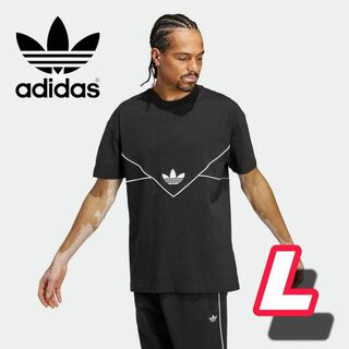 アディダス(adidas)のadidas シーズナル アクティブ Tシャツ 黒 L HR3319(Tシャツ/カットソー(半袖/袖なし))