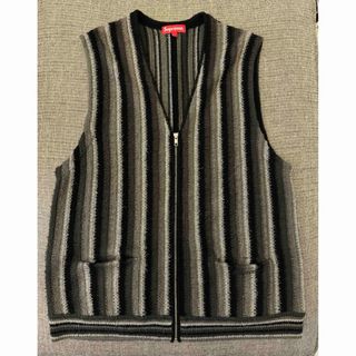 シュプリーム(Supreme)のSupreme Stripe Sweater Vest ニットベスト(ベスト)