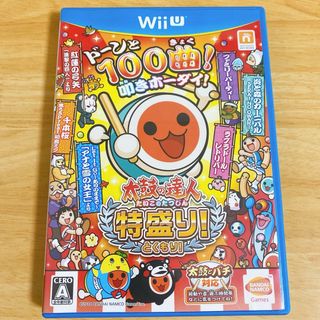 ウィーユー(Wii U)の太鼓の達人 特盛り！　説明書なし(家庭用ゲームソフト)