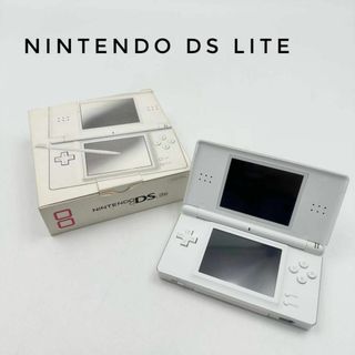 ニンテンドーDS(ニンテンドーDS)の☆新品未使用☆ Nintendo DS Lite 任天堂 クリスタルホワイト(家庭用ゲーム機本体)