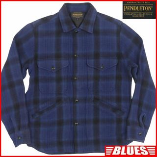 ペンドルトン(PENDLETON)のPENDLETON ペンドルトン ネルシャツ 古着 長袖 チェック NR3757(Tシャツ/カットソー(七分/長袖))