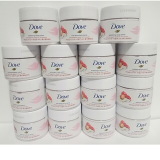 Dove（Unilever） - 【15個】ダヴ　ボディスクラブ　ザクロとシアバターの甘ずっぱい香り　50g　ミニ
