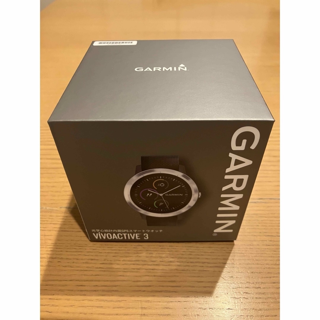 GARMIN(ガーミン)の【箱のみ・美品】GARMIN VIVOACTIVE 3 メンズの時計(腕時計(デジタル))の商品写真