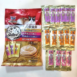 ユニチャーム(Unicharm)の銀のスプーン 三ツ星グルメおやつにっぽんSelect総合栄養食とろリッチ3種の…(猫)